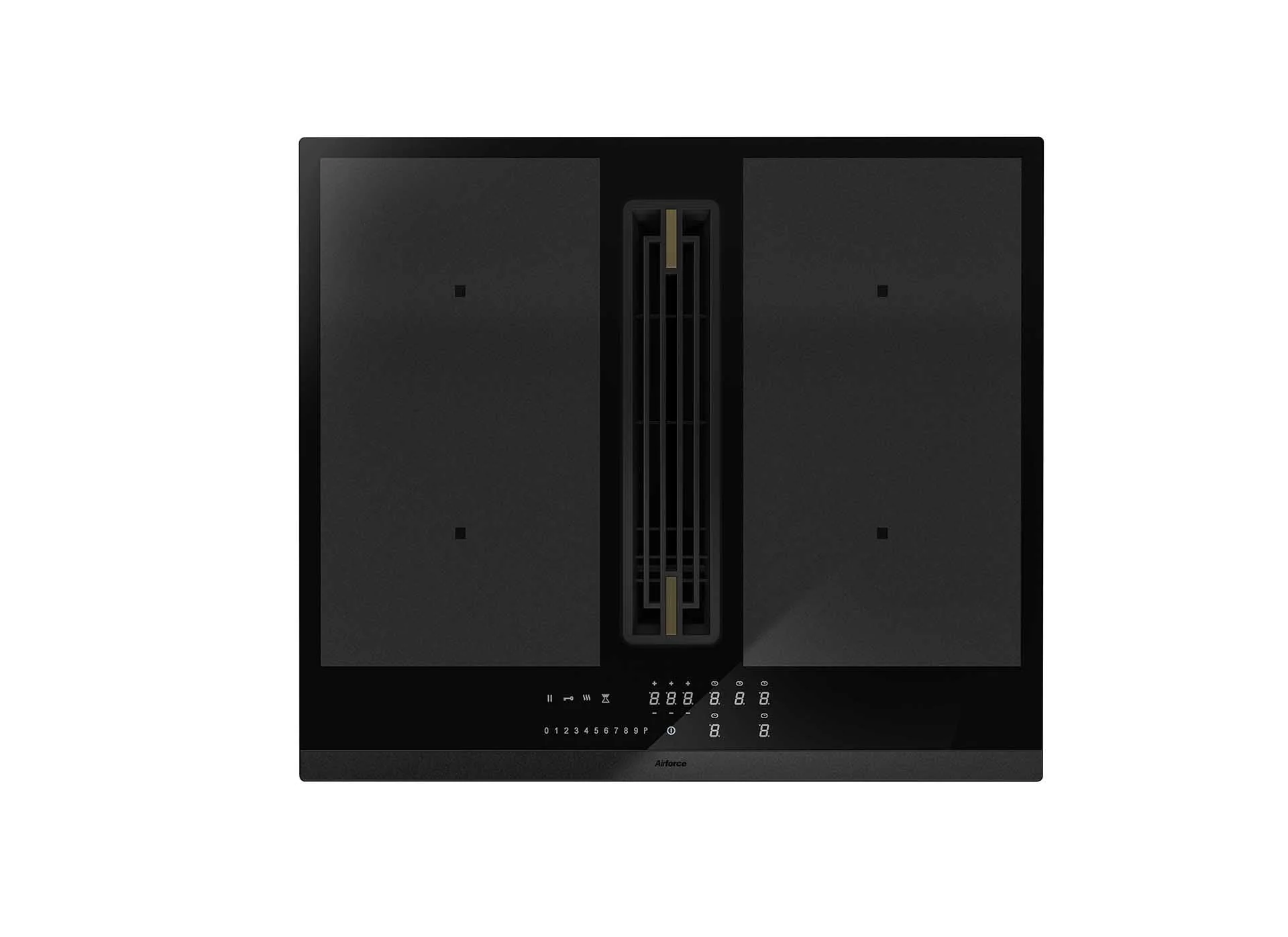 Airforce Artis Plus 83cm Induction Hob with Downdraft extraction & On-board Motor with scratch resistance glass - Image 3