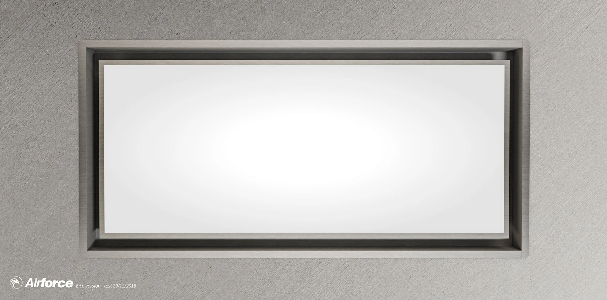 Airforce Gabrielle 100cm Full LED Variable light Panel Ceiling Hood with Easy up installation - Image 2