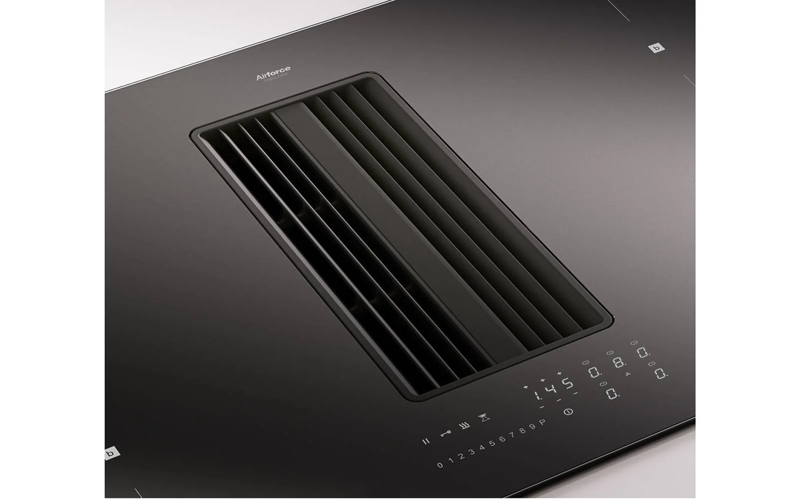 Airforce On-Board Smart 83cm Induction hob with Central Downdraft Extraction - Image 2