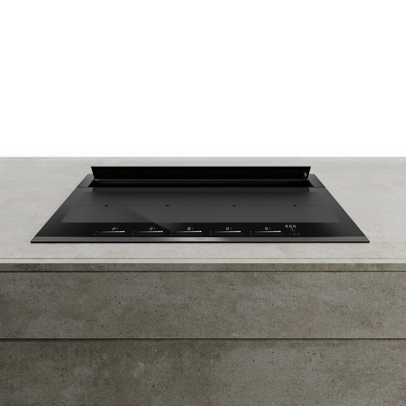 Airforce Visio Pro 90cm Rear Venting Induction hob with vertical rear motor-Recirculating Model