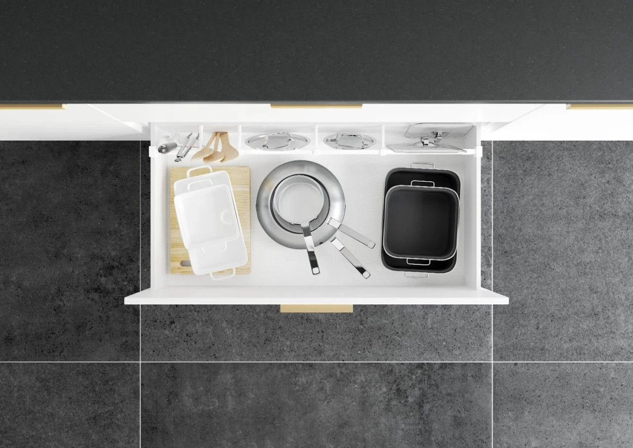 Blum AMBIA-LINE Cross Divider Kit - Silk White ALD.60120.W