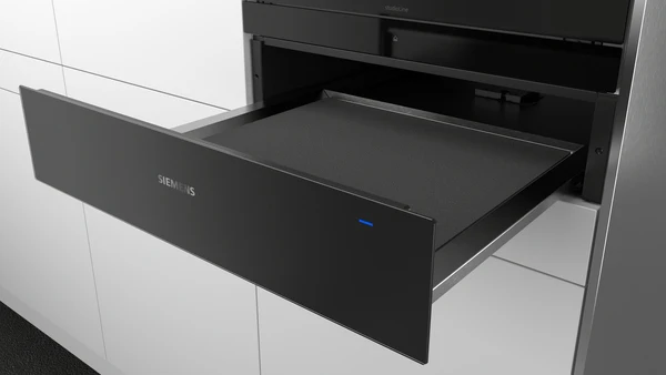 Siemens iQ500 Built-in Warming Drawer 14cm Black BI510CNR0B - Image 2
