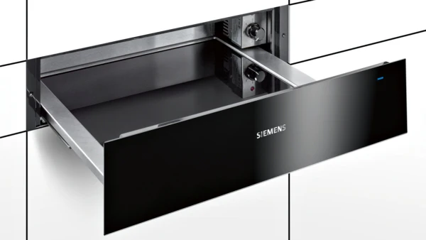 Siemens iQ700 Built-in Warming Drawer 14cm Black BI630CNS1B - Image 2