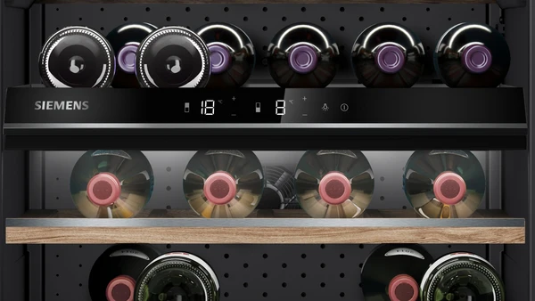 Siemens iQ500 Wine Cooler With Glass Door 82 x 60cm KU21WAHG0G - Image 2