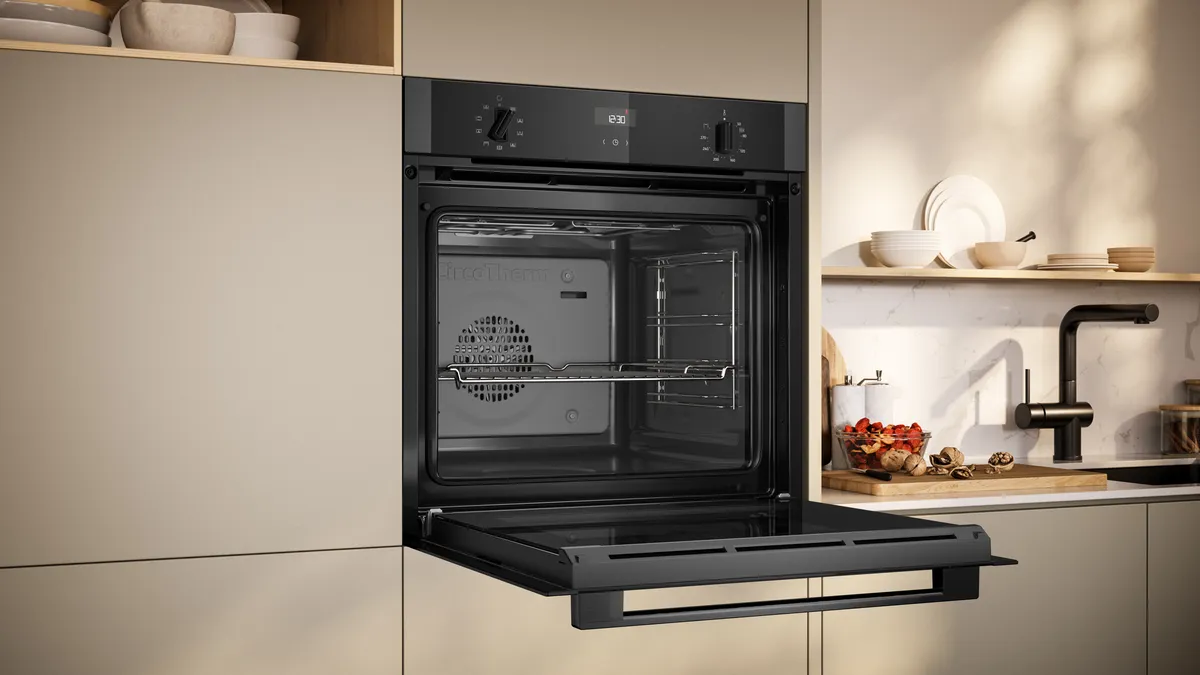 Neff B1ACE4AG3B N50 Built-in oven 60 x 60 cm Graphite-Grey - Image 2