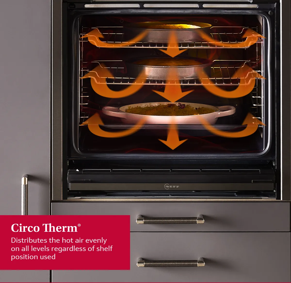 Neff B2ACH7AG7B N50 Built-in oven 60 x 60 cm-Graphite-Grey - Image 7