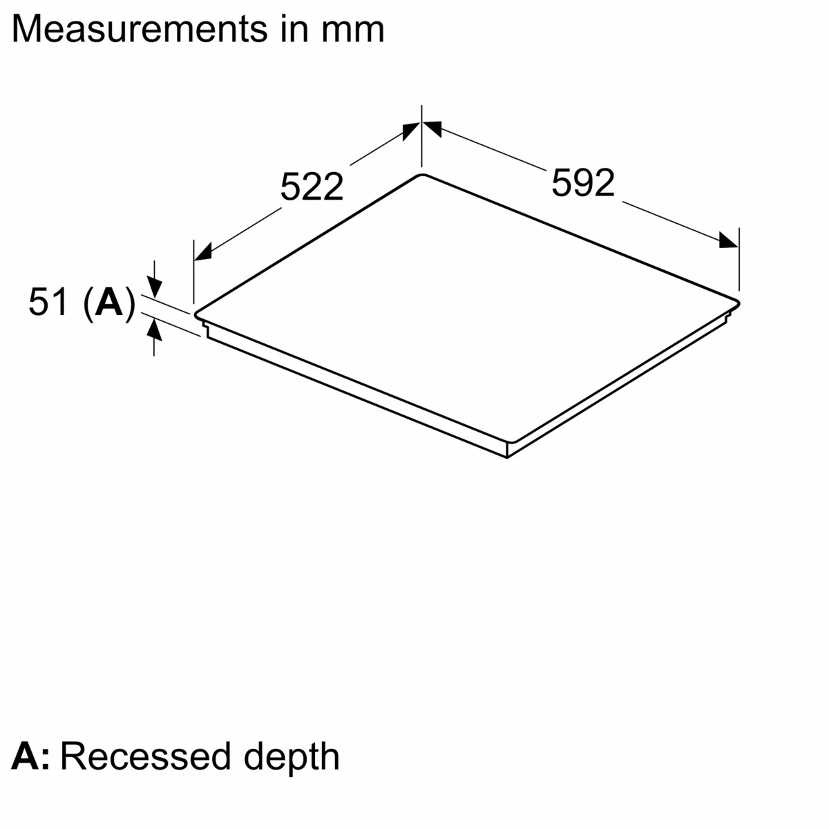 NEFF T56FHS1L0 N70 Induction hob 60 cm surface mount without frame - Image 6