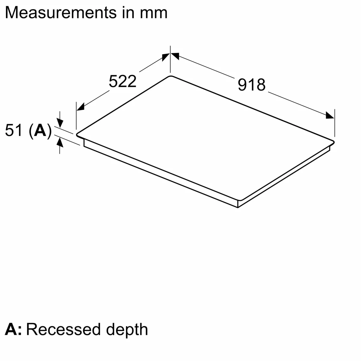 NEFF T69FHV4L0 N70 Induction hob 90 cm surface mount without frame - Image 9