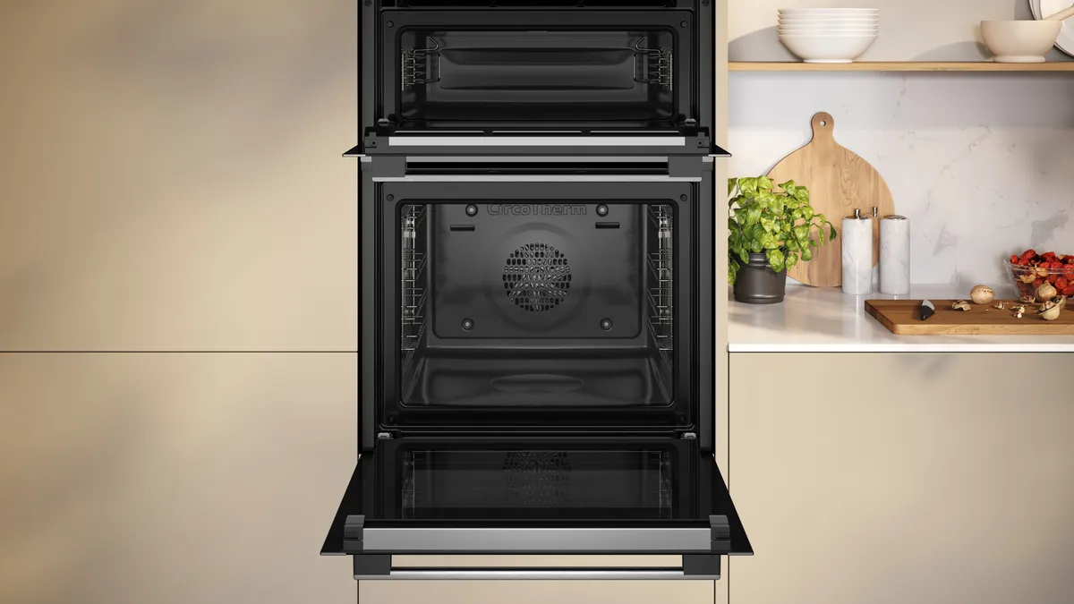 NEFF U2ACH7AN7B N50 Built-in double oven-Stainless Steel - Image 5