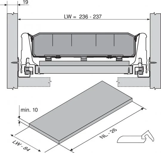 ORGA-LINE Bottle Tray  Z48.30B0I4 - Image 3