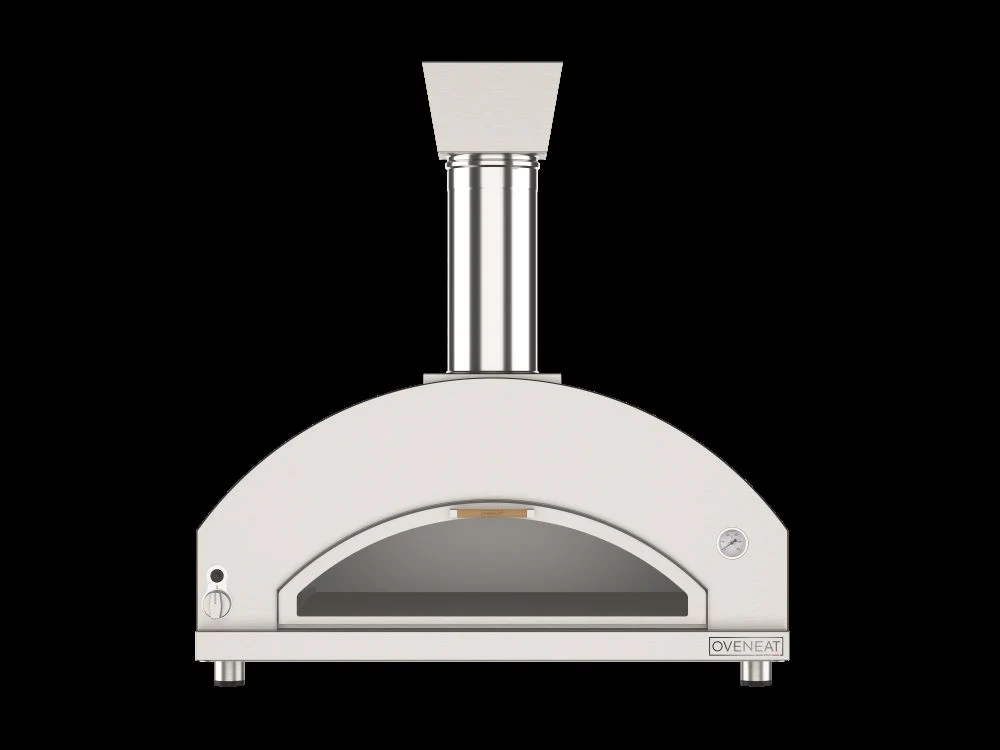 Oveneat GDD-5VG Charcoal grey gas pizza oven for upto five pizzas with drop-down glass door includes pizza peel - Image 2