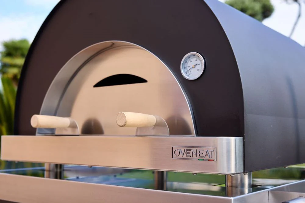 Oveneat GRX-2X Stainless Steel Gas Double Pizza Oven with Stainless Steel Door includes Pizza Peel - Image 3