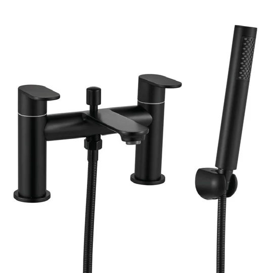 Ripley Black Basin Mixer tap BTAP0602CP - Image 2