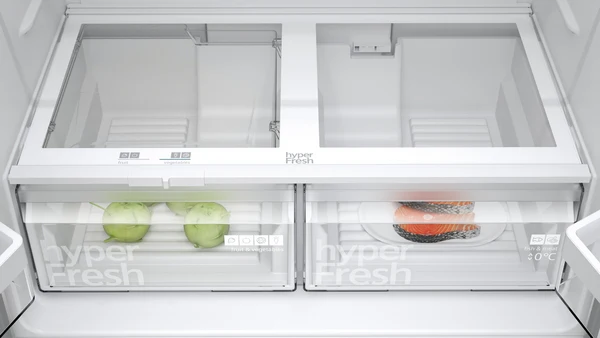 Siemens iQ300 French Door Bottom Freezer Multi Door Inox-easyclean KF96NVPEAG - Image 5